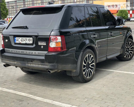 Чорний Ленд Ровер Range Rover Sport, об'ємом двигуна 4.2 л та пробігом 210 тис. км за 10100 $, фото 2 на Automoto.ua