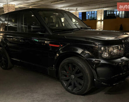 Черный Ленд Ровер Рендж Ровер Спорт, объемом двигателя 4.2 л и пробегом 287 тыс. км за 11000 $, фото 3 на Automoto.ua