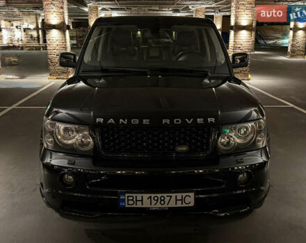 Черный Ленд Ровер Рендж Ровер Спорт, объемом двигателя 4.2 л и пробегом 287 тыс. км за 11000 $, фото 1 на Automoto.ua