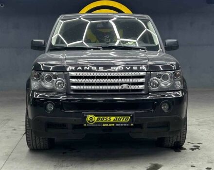 Черный Ленд Ровер Рендж Ровер Спорт, объемом двигателя 4.2 л и пробегом 207 тыс. км за 9900 $, фото 1 на Automoto.ua