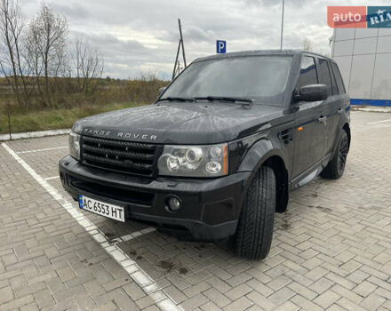 Чорний Ленд Ровер Range Rover Sport, об'ємом двигуна 4.2 л та пробігом 227 тис. км за 9300 $, фото 2 на Automoto.ua