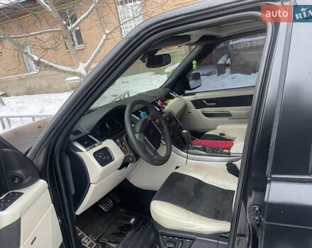 Чорний Ленд Ровер Range Rover Sport, об'ємом двигуна 4.2 л та пробігом 290 тис. км за 10000 $, фото 6 на Automoto.ua