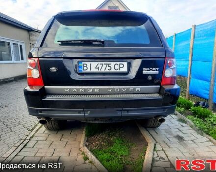 Чорний Ленд Ровер Range Rover Sport, об'ємом двигуна 4.2 л та пробігом 161 тис. км за 10500 $, фото 1 на Automoto.ua