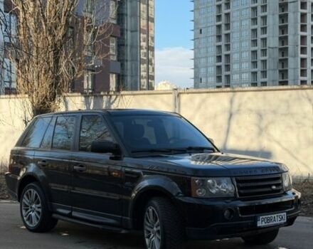 Черный Ленд Ровер Рендж Ровер Спорт, объемом двигателя 4.2 л и пробегом 295 тыс. км за 9500 $, фото 4 на Automoto.ua