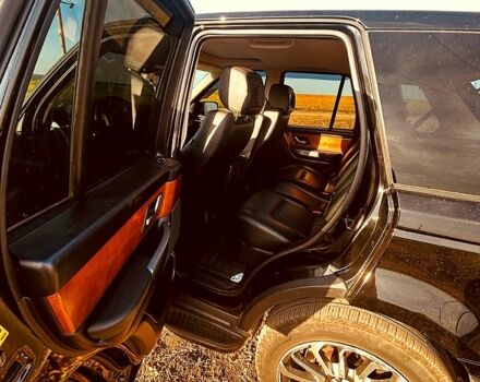 Черный Ленд Ровер Рендж Ровер Спорт, объемом двигателя 4.2 л и пробегом 203 тыс. км за 9000 $, фото 5 на Automoto.ua