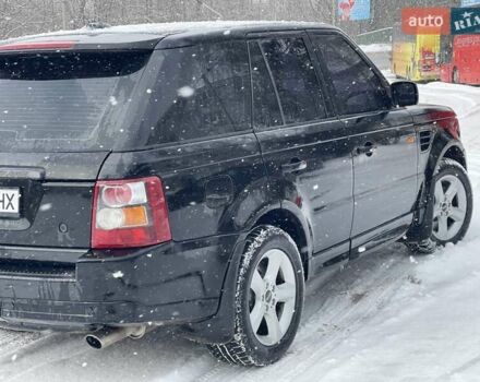 Черный Ленд Ровер Рендж Ровер Спорт, объемом двигателя 4.2 л и пробегом 362 тыс. км за 7999 $, фото 16 на Automoto.ua