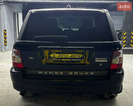 Черный Ленд Ровер Рендж Ровер Спорт, объемом двигателя 4.2 л и пробегом 207 тыс. км за 9900 $, фото 4 на Automoto.ua