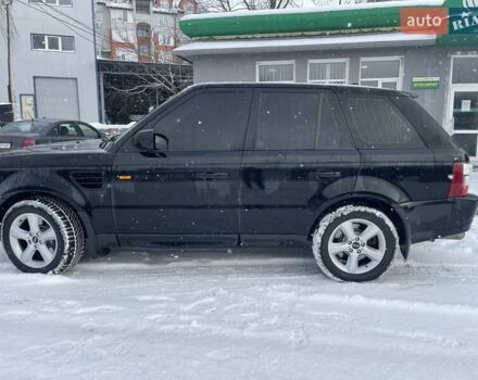 Черный Ленд Ровер Рендж Ровер Спорт, объемом двигателя 4.2 л и пробегом 362 тыс. км за 7999 $, фото 5 на Automoto.ua