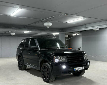 Черный Ленд Ровер Рендж Ровер Спорт, объемом двигателя 4.2 л и пробегом 250 тыс. км за 9500 $, фото 1 на Automoto.ua