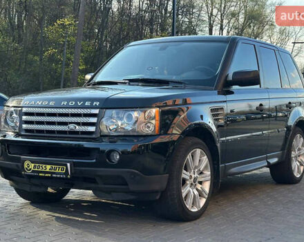 Чорний Ленд Ровер Range Rover Sport, об'ємом двигуна 4.2 л та пробігом 207 тис. км за 9600 $, фото 2 на Automoto.ua