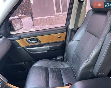 Черный Ленд Ровер Рендж Ровер Спорт, объемом двигателя 4.2 л и пробегом 362 тыс. км за 7999 $, фото 33 на Automoto.ua