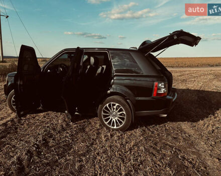 Черный Ленд Ровер Рендж Ровер Спорт, объемом двигателя 4.2 л и пробегом 203 тыс. км за 8800 $, фото 8 на Automoto.ua