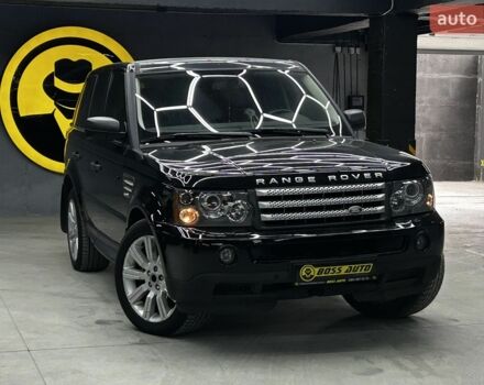 Чорний Ленд Ровер Range Rover Sport, об'ємом двигуна 4.2 л та пробігом 207 тис. км за 8200 $, фото 1 на Automoto.ua
