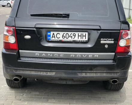 Чорний Ленд Ровер Range Rover Sport, об'ємом двигуна 4.2 л та пробігом 210 тис. км за 10100 $, фото 3 на Automoto.ua