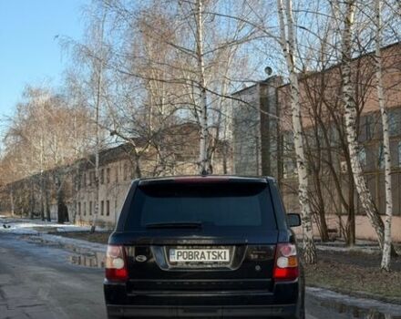 Черный Ленд Ровер Рендж Ровер Спорт, объемом двигателя 4.2 л и пробегом 295 тыс. км за 9500 $, фото 8 на Automoto.ua