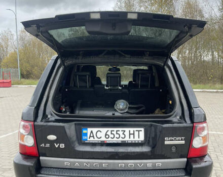 Чорний Ленд Ровер Range Rover Sport, об'ємом двигуна 4.2 л та пробігом 227 тис. км за 9300 $, фото 6 на Automoto.ua