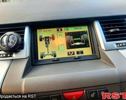 Чорний Ленд Ровер Range Rover Sport, об'ємом двигуна 4.2 л та пробігом 161 тис. км за 10500 $, фото 9 на Automoto.ua
