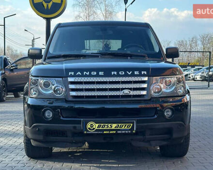 Чорний Ленд Ровер Range Rover Sport, об'ємом двигуна 4.2 л та пробігом 207 тис. км за 9600 $, фото 1 на Automoto.ua