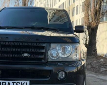 Черный Ленд Ровер Рендж Ровер Спорт, объемом двигателя 4.2 л и пробегом 295 тыс. км за 9500 $, фото 2 на Automoto.ua