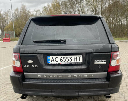 Чорний Ленд Ровер Range Rover Sport, об'ємом двигуна 4.2 л та пробігом 227 тис. км за 9300 $, фото 5 на Automoto.ua