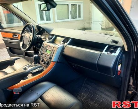 Чорний Ленд Ровер Range Rover Sport, об'ємом двигуна 4.2 л та пробігом 161 тис. км за 10500 $, фото 7 на Automoto.ua