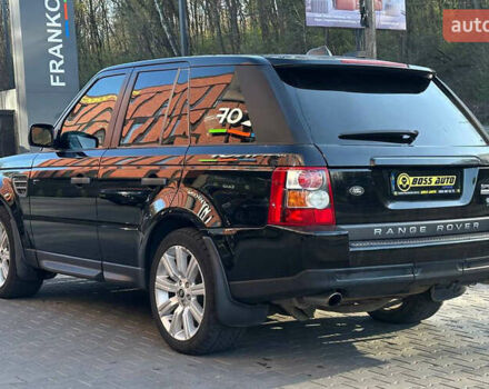 Чорний Ленд Ровер Range Rover Sport, об'ємом двигуна 4.2 л та пробігом 207 тис. км за 9600 $, фото 3 на Automoto.ua
