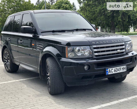 Чорний Ленд Ровер Range Rover Sport, об'ємом двигуна 4.2 л та пробігом 210 тис. км за 10100 $, фото 1 на Automoto.ua