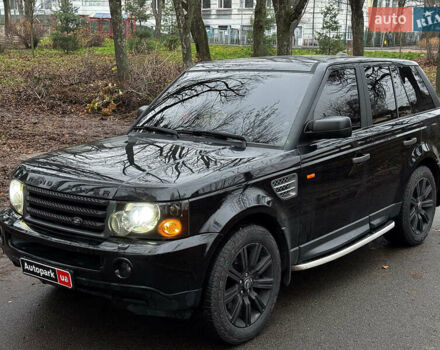 Черный Ленд Ровер Рендж Ровер Спорт, объемом двигателя 4.2 л и пробегом 246 тыс. км за 11490 $, фото 1 на Automoto.ua