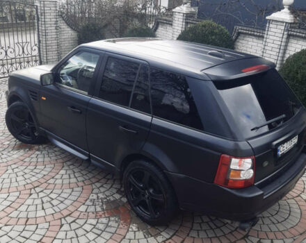 Чорний Ленд Ровер Range Rover Sport, об'ємом двигуна 3.6 л та пробігом 204 тис. км за 11000 $, фото 1 на Automoto.ua