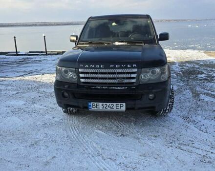 Черный Ленд Ровер Рендж Ровер Спорт, объемом двигателя 4.2 л и пробегом 239 тыс. км за 12500 $, фото 2 на Automoto.ua