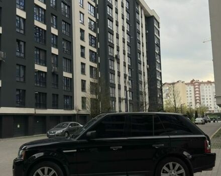 Черный Ленд Ровер Рендж Ровер Спорт, объемом двигателя 4.2 л и пробегом 214 тыс. км за 10400 $, фото 7 на Automoto.ua