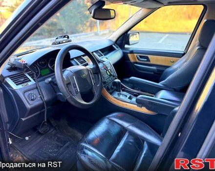 Черный Ленд Ровер Рендж Ровер Спорт, объемом двигателя 2.7 л и пробегом 280 тыс. км за 6500 $, фото 4 на Automoto.ua