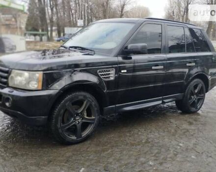 Чорний Ленд Ровер Range Rover Sport, об'ємом двигуна 2.7 л та пробігом 219 тис. км за 11500 $, фото 4 на Automoto.ua