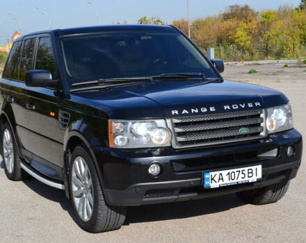 Чорний Ленд Ровер Range Rover Sport, об'ємом двигуна 4.4 л та пробігом 200 тис. км за 14999 $, фото 10 на Automoto.ua