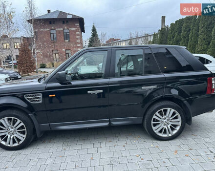 Черный Ленд Ровер Рендж Ровер Спорт, объемом двигателя 4.2 л и пробегом 219 тыс. км за 11200 $, фото 3 на Automoto.ua
