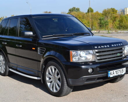Чорний Ленд Ровер Range Rover Sport, об'ємом двигуна 4.4 л та пробігом 200 тис. км за 14999 $, фото 9 на Automoto.ua