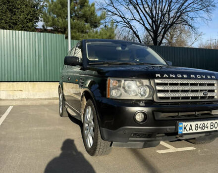 Чорний Ленд Ровер Range Rover Sport, об'ємом двигуна 4.2 л та пробігом 249 тис. км за 9400 $, фото 2 на Automoto.ua