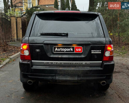 Черный Ленд Ровер Рендж Ровер Спорт, объемом двигателя 4.2 л и пробегом 246 тыс. км за 11490 $, фото 8 на Automoto.ua