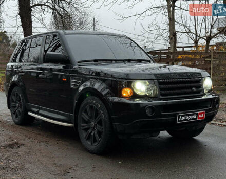 Черный Ленд Ровер Рендж Ровер Спорт, объемом двигателя 4.2 л и пробегом 246 тыс. км за 11490 $, фото 3 на Automoto.ua