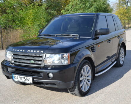 Чорний Ленд Ровер Range Rover Sport, об'ємом двигуна 4.4 л та пробігом 200 тис. км за 14999 $, фото 1 на Automoto.ua