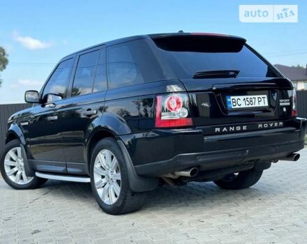 Черный Ленд Ровер Рендж Ровер Спорт, объемом двигателя 4.2 л и пробегом 210 тыс. км за 10600 $, фото 10 на Automoto.ua