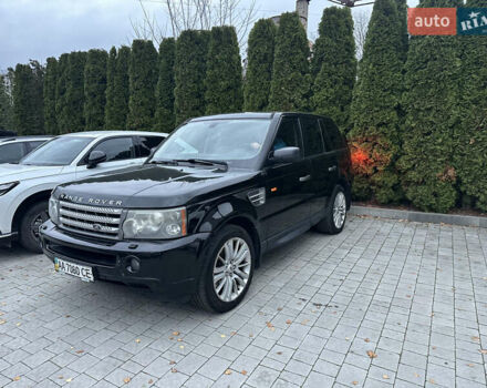 Черный Ленд Ровер Рендж Ровер Спорт, объемом двигателя 4.2 л и пробегом 219 тыс. км за 11200 $, фото 2 на Automoto.ua