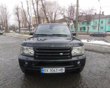 Чорний Ленд Ровер Range Rover Sport, об'ємом двигуна 2.7 л та пробігом 219 тис. км за 11500 $, фото 12 на Automoto.ua