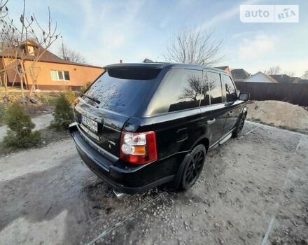 Чорний Ленд Ровер Range Rover Sport, об'ємом двигуна 4.4 л та пробігом 201 тис. км за 14300 $, фото 3 на Automoto.ua