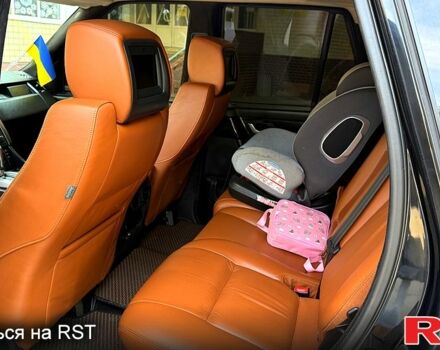 Чорний Ленд Ровер Range Rover Sport, об'ємом двигуна 4.2 л та пробігом 256 тис. км за 12500 $, фото 5 на Automoto.ua