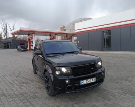 Черный Ленд Ровер Рендж Ровер Спорт, объемом двигателя 4.2 л и пробегом 160 тыс. км за 9200 $, фото 1 на Automoto.ua
