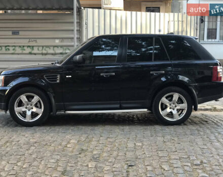 Черный Ленд Ровер Рендж Ровер Спорт, объемом двигателя 4.4 л и пробегом 200 тыс. км за 13000 $, фото 2 на Automoto.ua