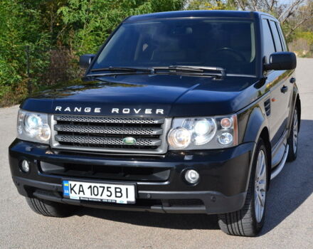 Чорний Ленд Ровер Range Rover Sport, об'ємом двигуна 4.4 л та пробігом 200 тис. км за 14999 $, фото 2 на Automoto.ua