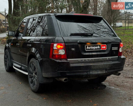 Черный Ленд Ровер Рендж Ровер Спорт, объемом двигателя 4.2 л и пробегом 246 тыс. км за 11490 $, фото 9 на Automoto.ua