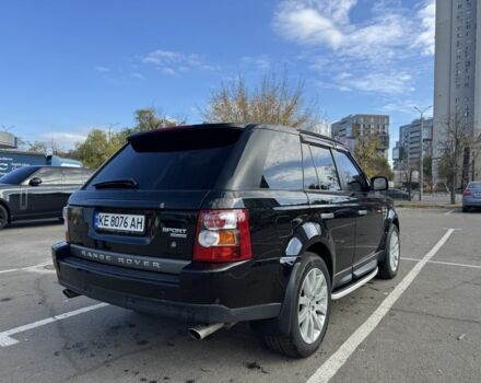 Черный Ленд Ровер Рендж Ровер Спорт, объемом двигателя 4.2 л и пробегом 169 тыс. км за 11200 $, фото 3 на Automoto.ua